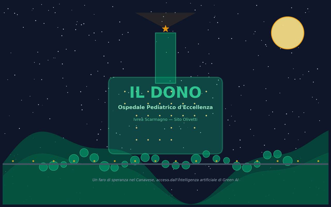 Rendering concettuale Il Dono